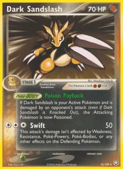 Dark Sandslash Reverse Holo