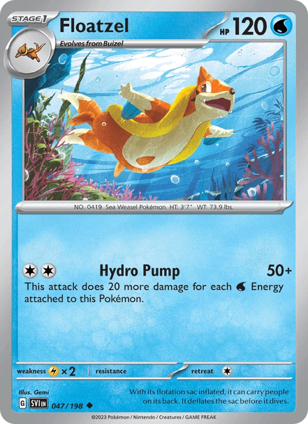 Floatzel #47