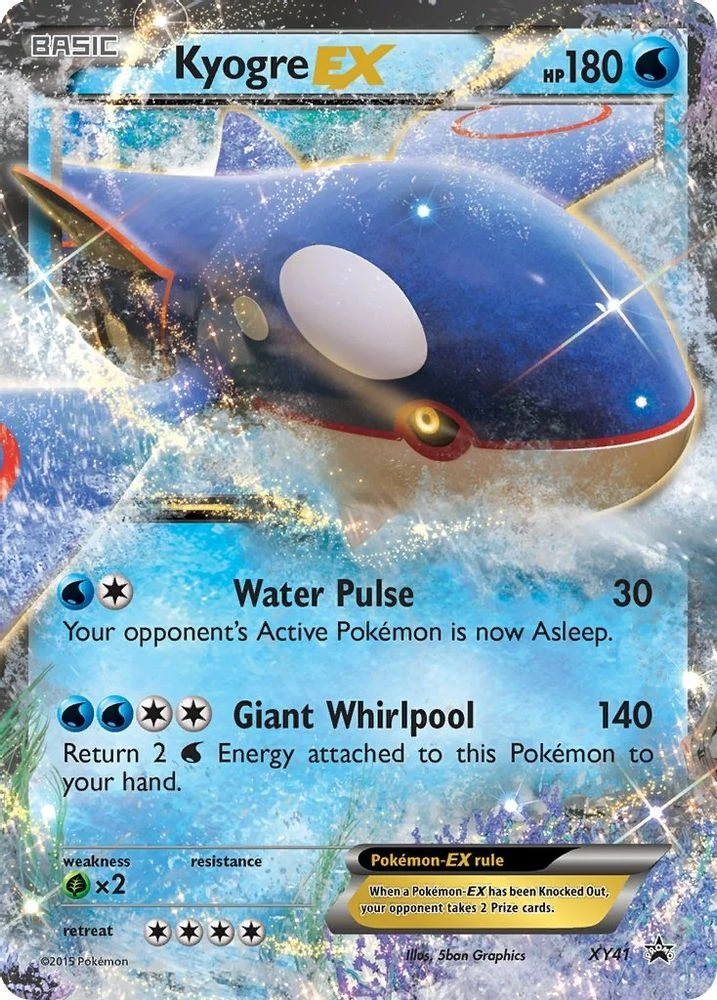 Kyogre EX #XY41