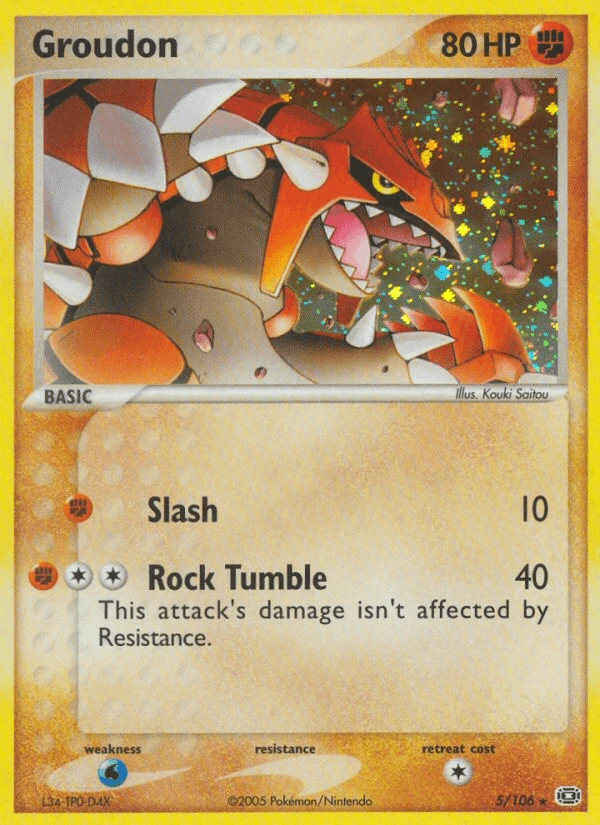 Groudon #5