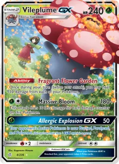 Vileplume Gx