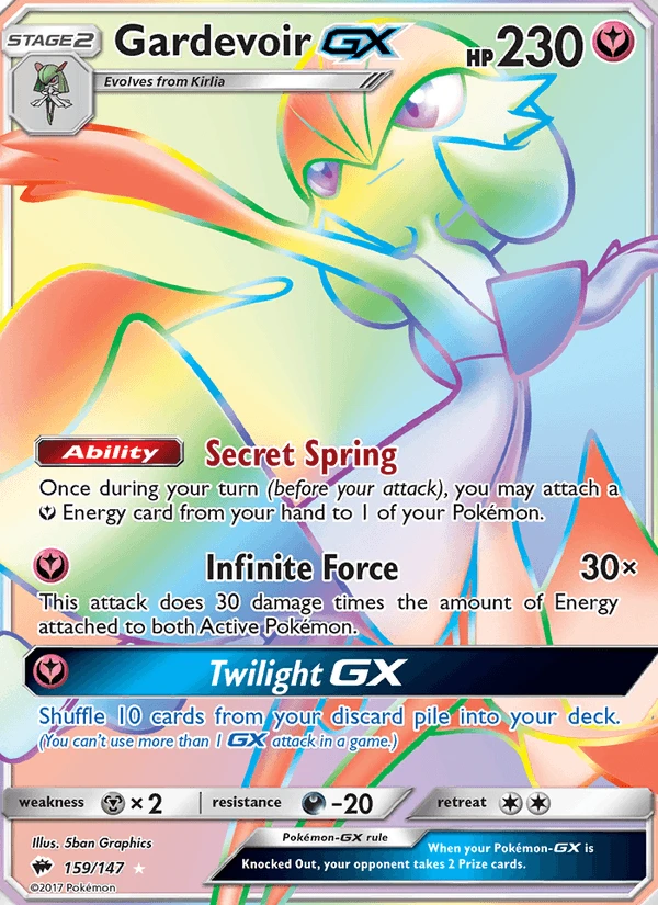 Gardevoir Gx #159