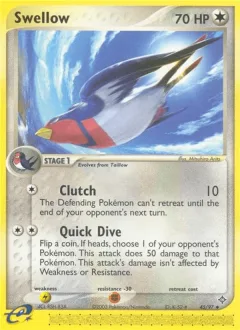 Swellow Reverse Holo