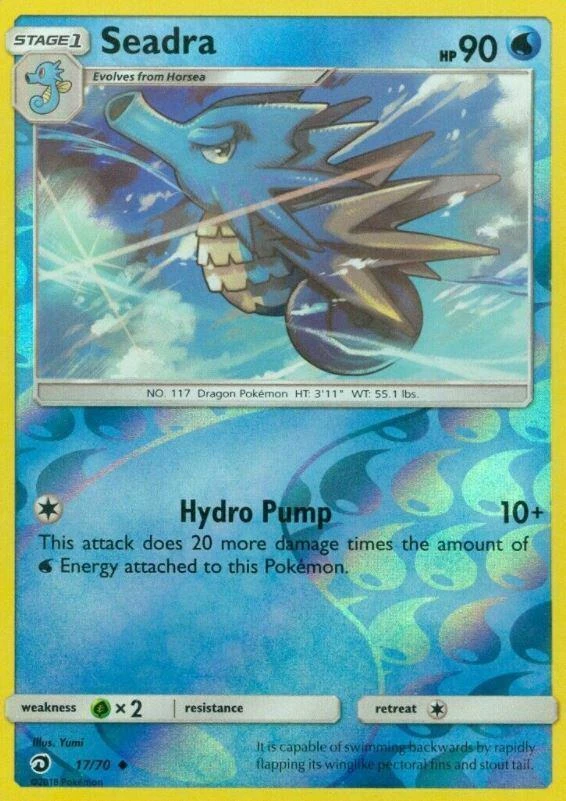 Seadra Reverse Holo #17