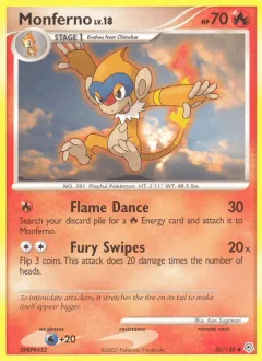 Monferno Reverse Holo