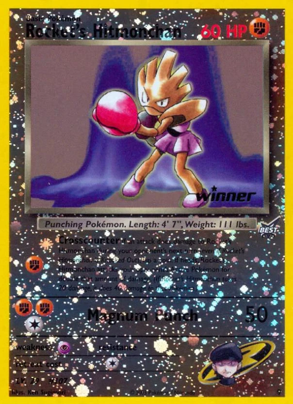 Rocket's Hitmonchan Winner #9