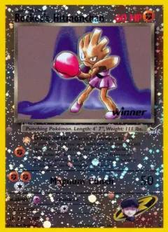 Rocket's Hitmonchan Winner