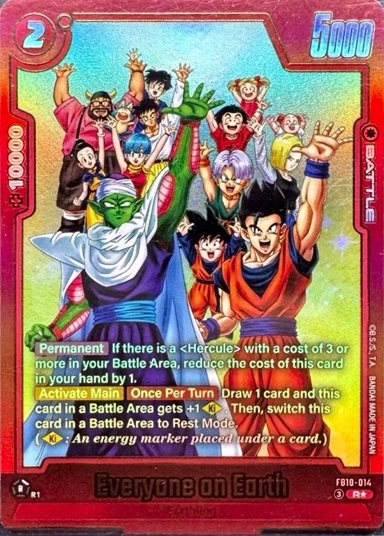 Everyone on Earth [Alternate Art] #FB10-014