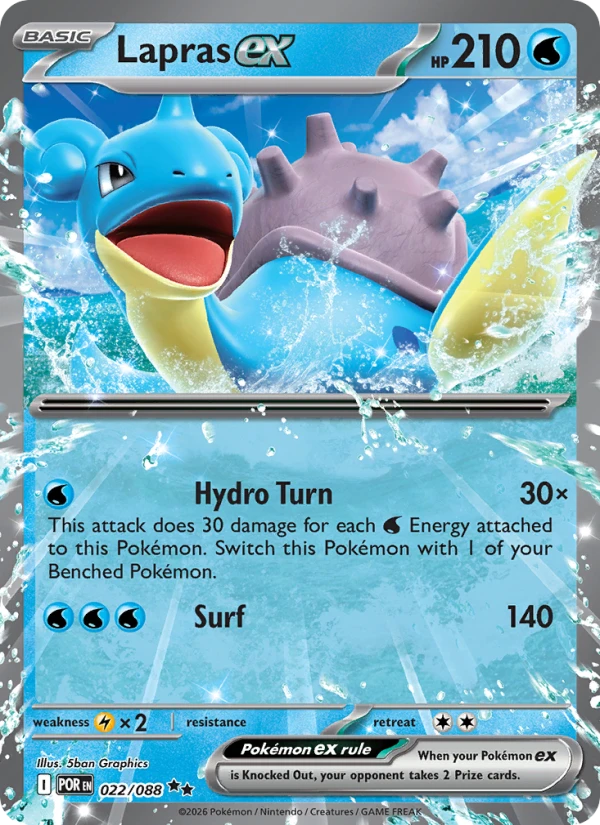 Lapras Ex #22