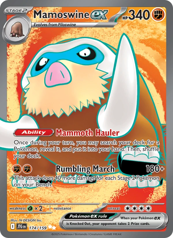 Mamoswine Ex #174
