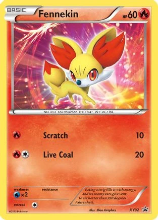 Fennekin #XY02