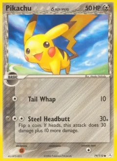 Pikachu Reverse Holo