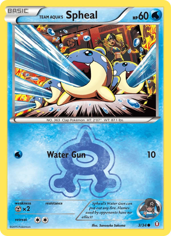 Team Aqua's Spheal #3