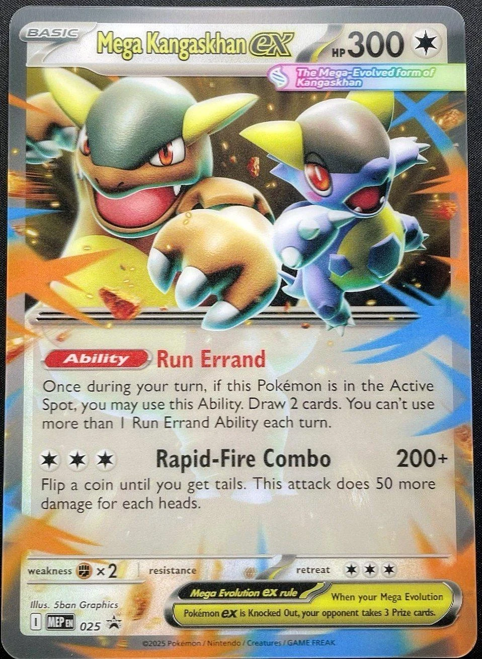 Mega Kangaskhan EX Jumbo #25