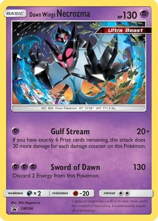 Dawn Wings Necrozma #SM106