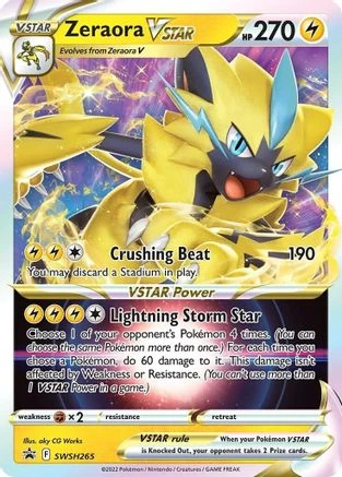 Zeraora VSTAR #SWSH265