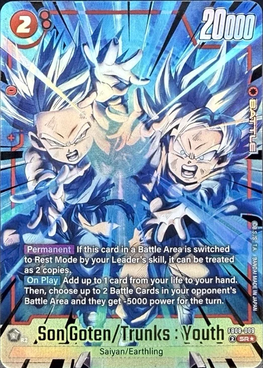 Son Goten/Trunks : Youth [Alternate Art] #FB08-009