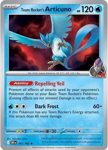 Team Rocket's Articuno #34