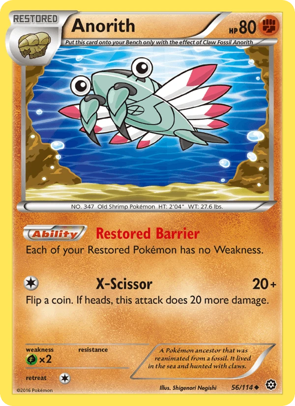 Anorith Reverse Holo #56