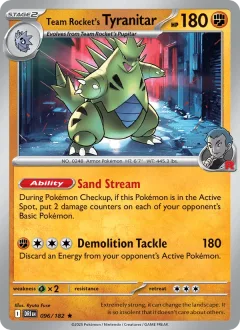 Team Rocket's Tyranitar Staff