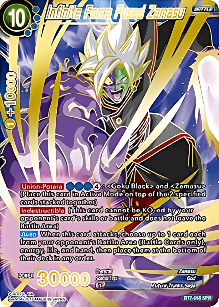 Infinite Force Fused Zamasu [SPR] #BT2-058
