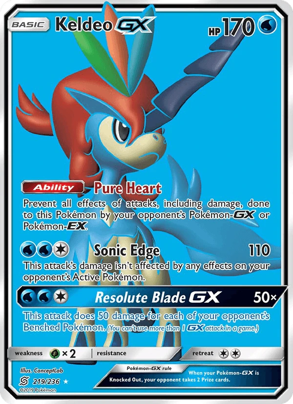 Keldeo GX #219