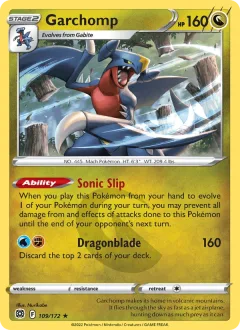 Garchomp Reverse Holo