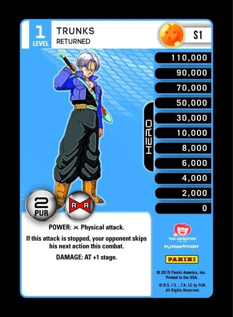 Trunks - Returned [Rainbow Parallel Foil] #S1