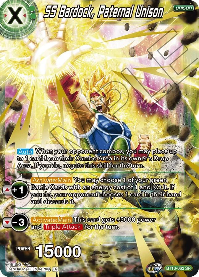 SS Bardock, Paternal Unison #BT10-062