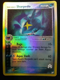 Sharpedo Reverse Holo