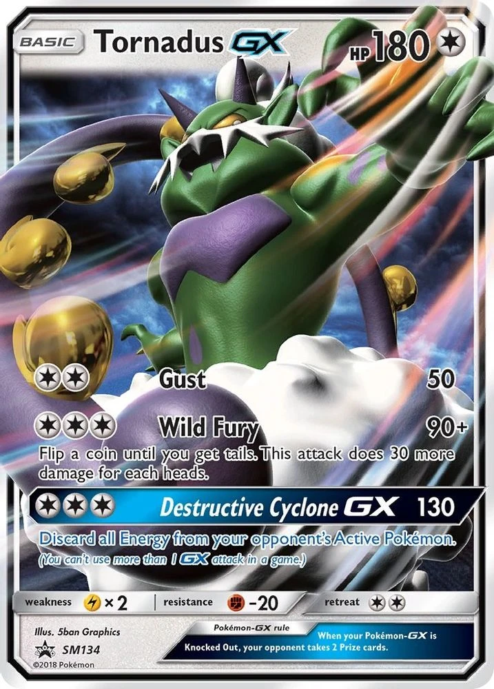 Tornadus GX #SM134