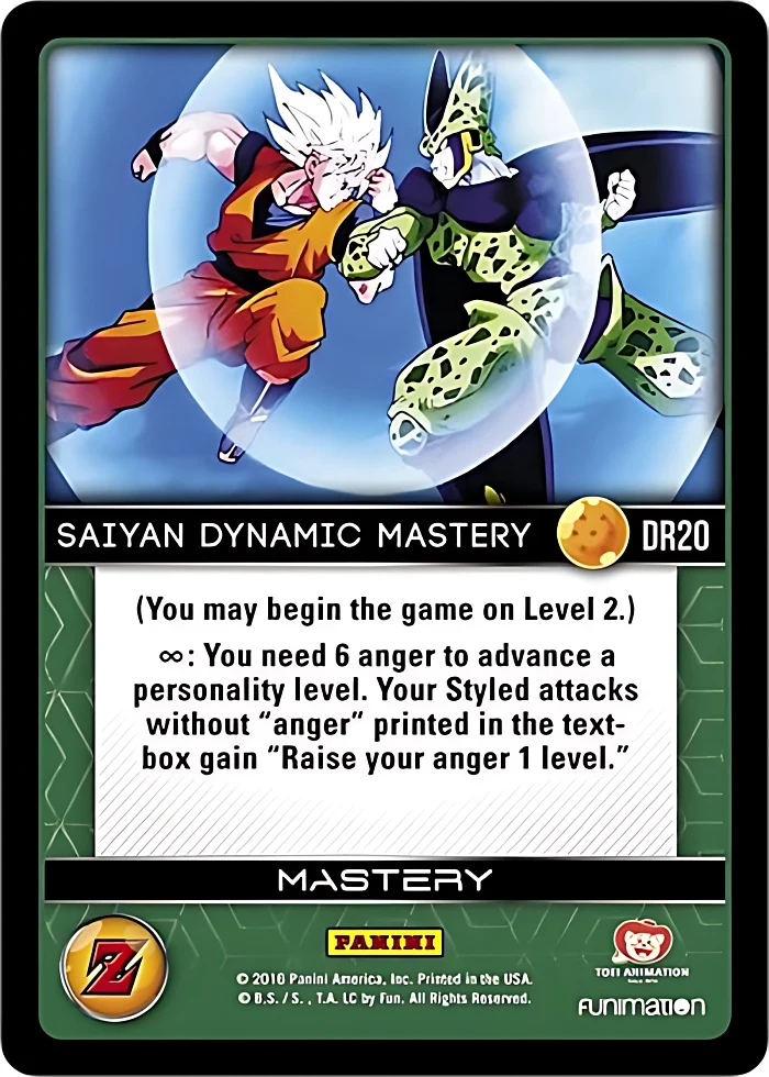 Saiyan Dynamic Mastery #DR20