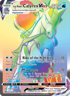 Ice Rider Calyrex Vmax