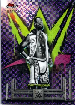 Kofi Kingston [Purple Checkerboard Refractor]
