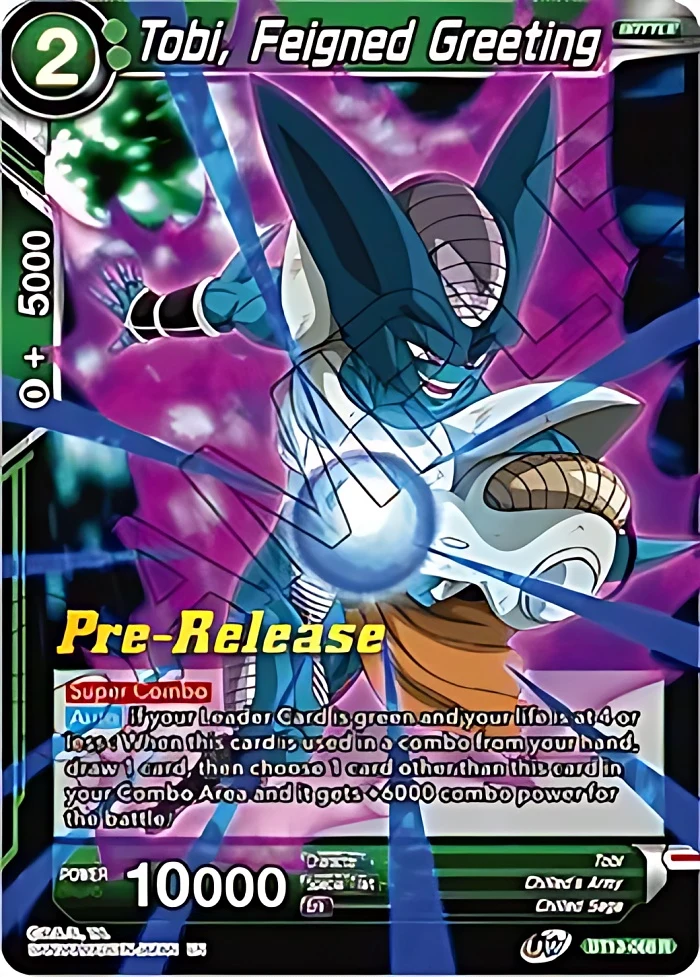 Tobi, Feigned Greeting [Pre-Release] #BT13-068