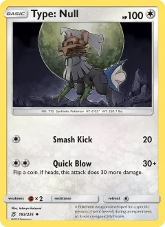 Type: Null Reverse Holo