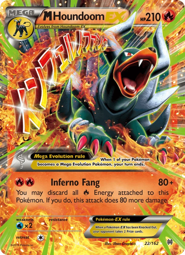 M Houndoom Ex #22