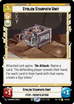 Stolen Starpath Unit