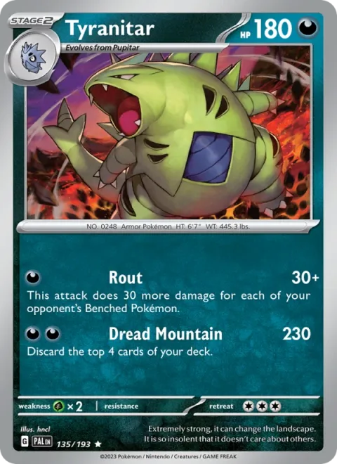 Tyranitar Stamped
