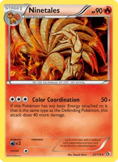 Ninetales Reverse Holo