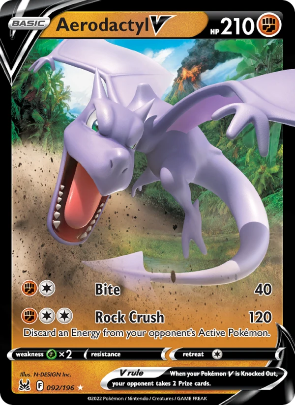 Aerodactyl V #92