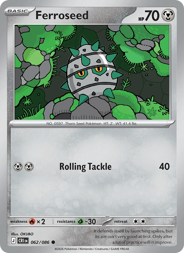 Ferroseed #62
