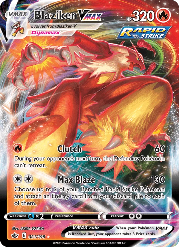 Blaziken Vmax #21