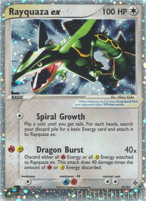 Rayquaza Ex #97