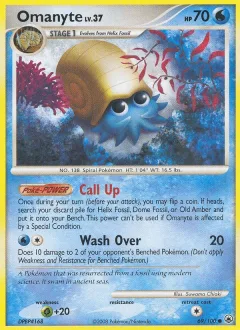 Omanyte Reverse Holo
