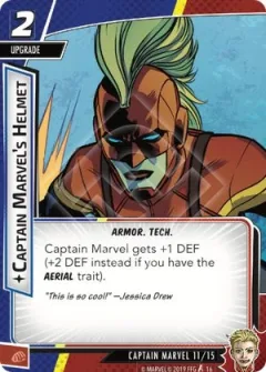 Captain Marvel's Helmet