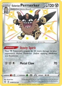 Galarian Perrserker Sv087