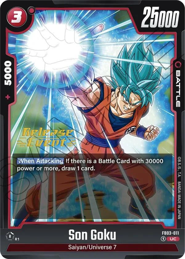 Son Goku [Release Event] #FB03-011