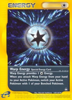 Warp Energy Reverse Holo