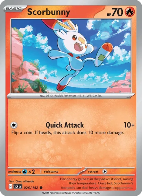 Scorbunny Reverse Holo